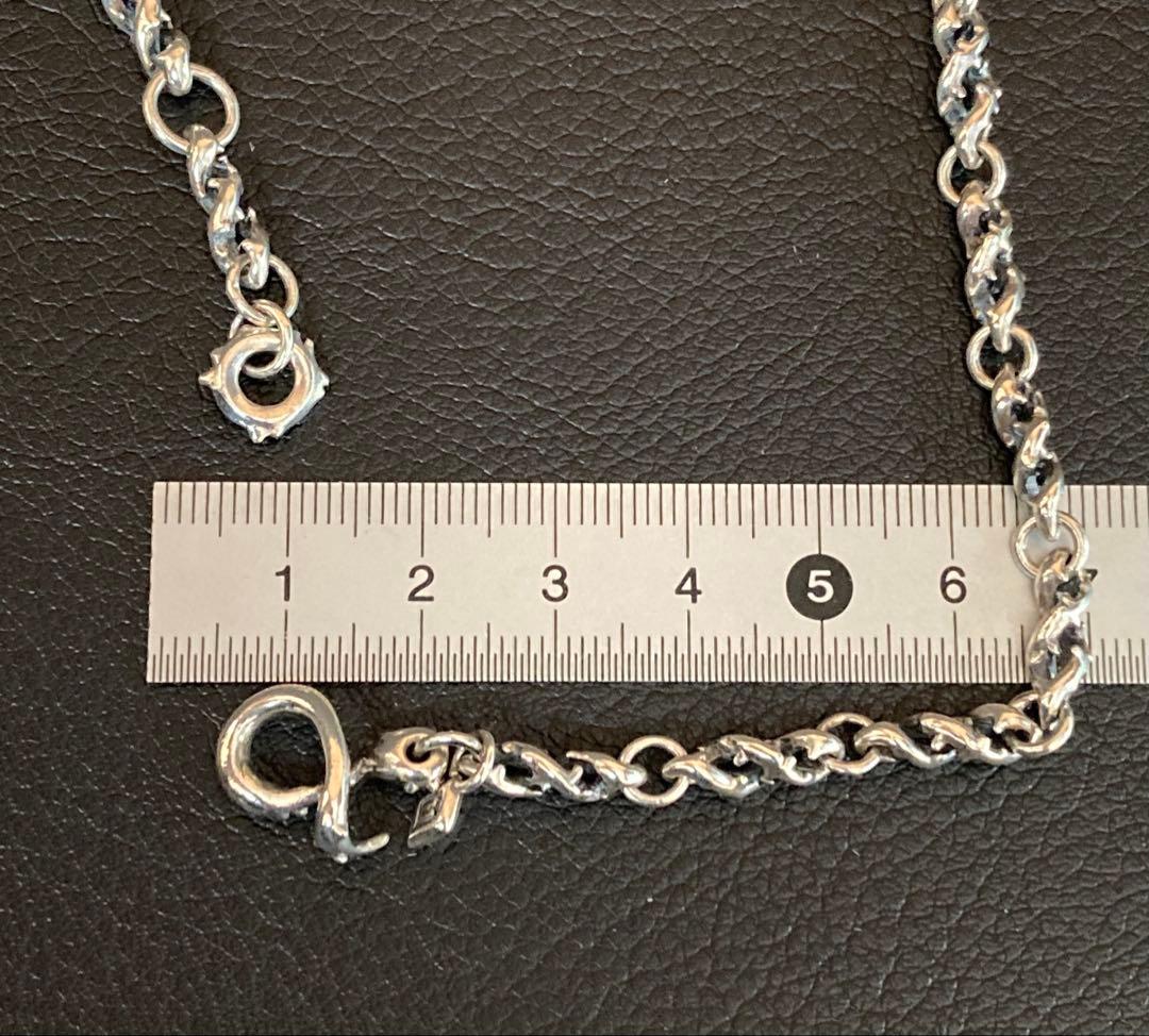 Lion Heart 60cm デザインチェーンネックレス シルバー950