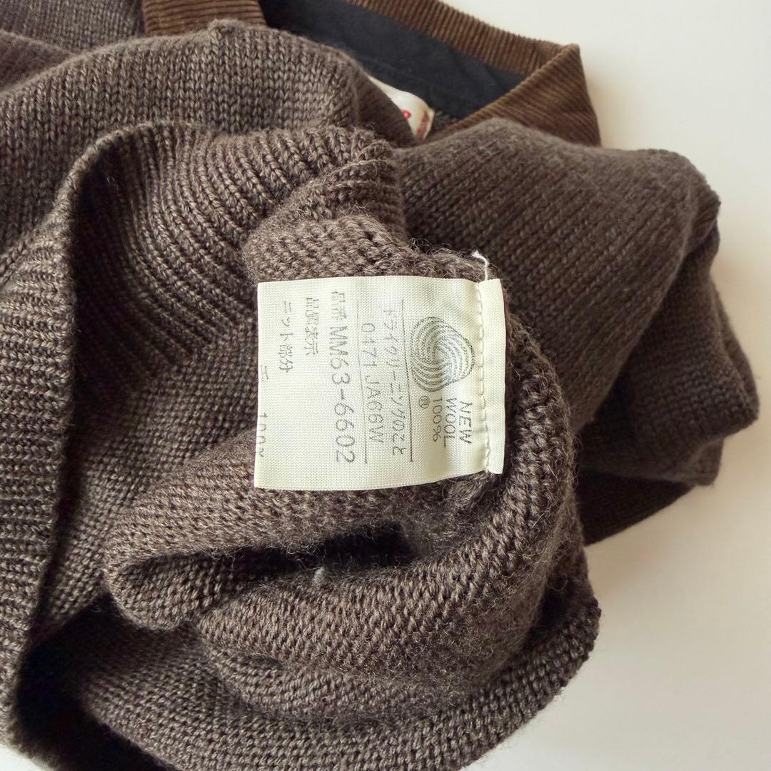 【USED】マクレガー McGREGOR エルボーパッチ ウールニット