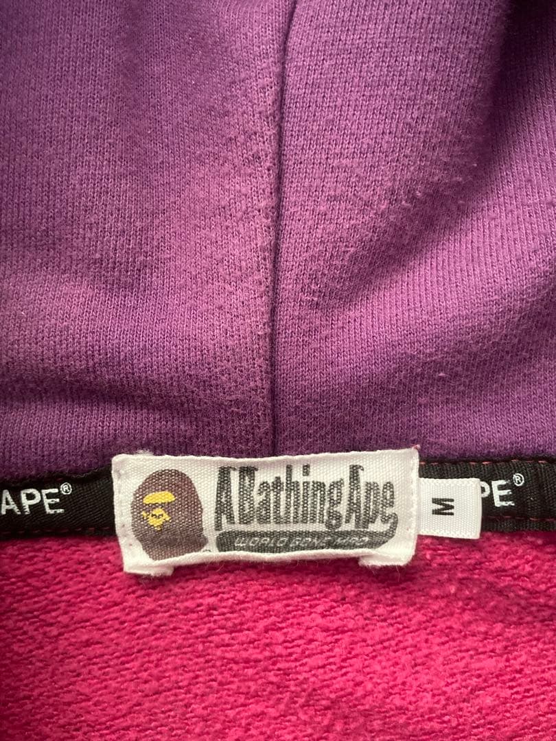 (like)A BATHING APE シャークパーカー Mサイズ