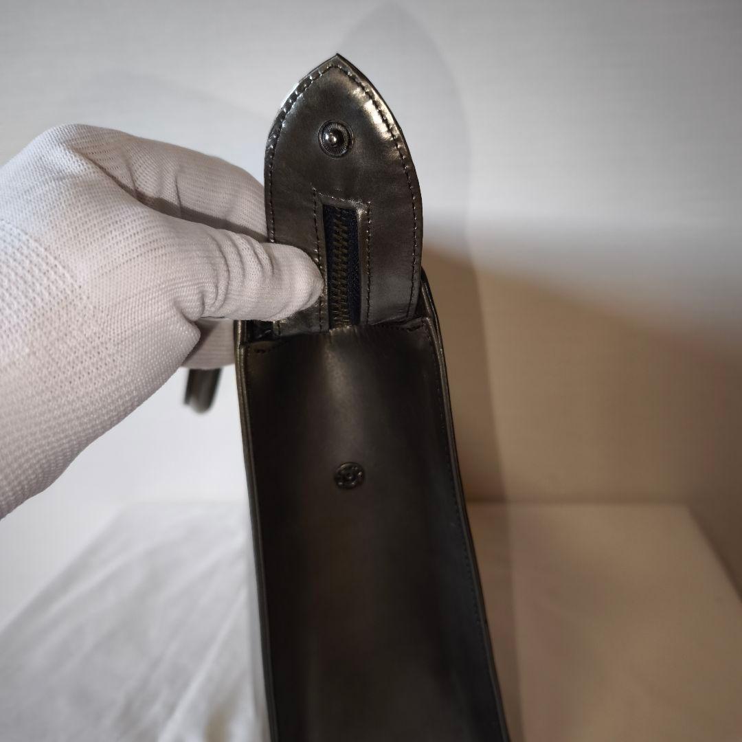 ジャンポールゴルチエ ニューローズ 薔薇 エンボス レザーバッグ