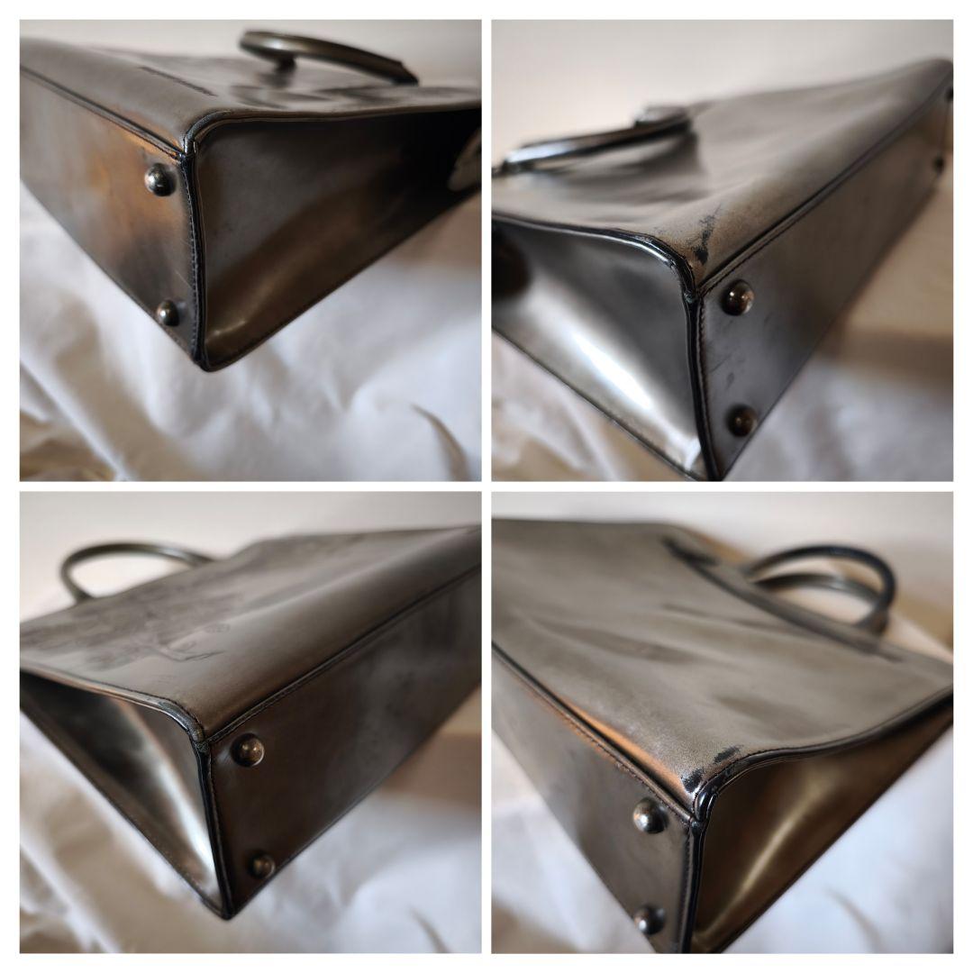 ジャンポールゴルチエ ニューローズ 薔薇 エンボス レザーバッグ