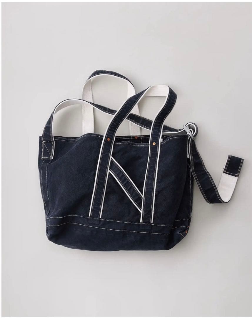 バッグ NICENESS L.LESH SHOULDER TOTE BAG CANVAS