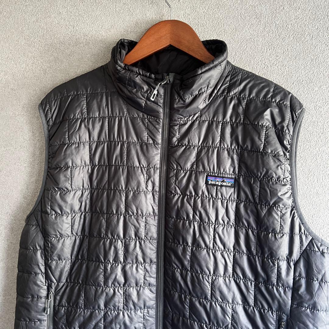 Patagonia ナノパフ　ベスト　グレー　X L