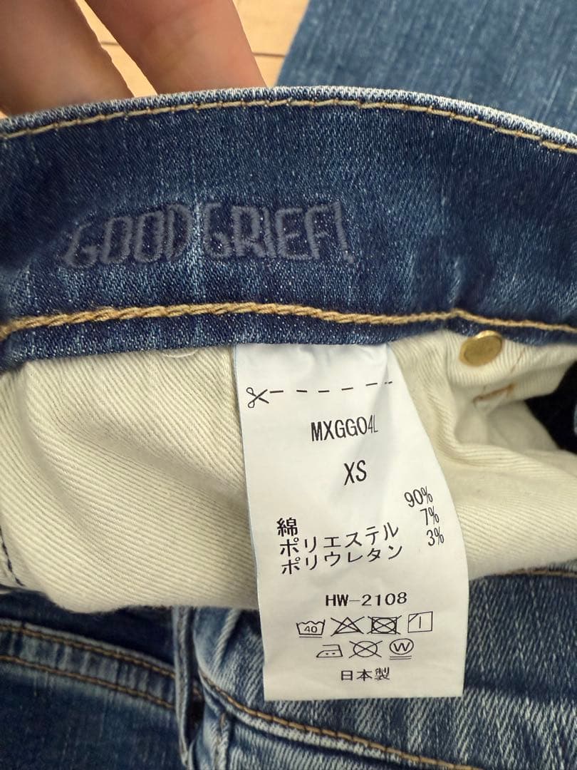 GOOD GRIEF！/グッドグリーフ WIDE LEG DENIM