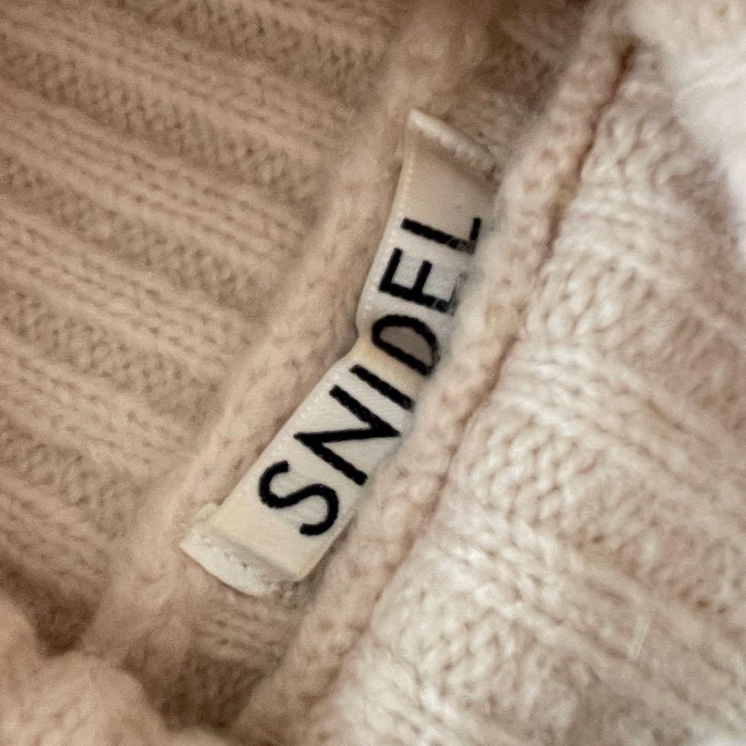 【今季最終値下げ】スナイデル　フリルコンビニットニットワンピース　石原さとみ