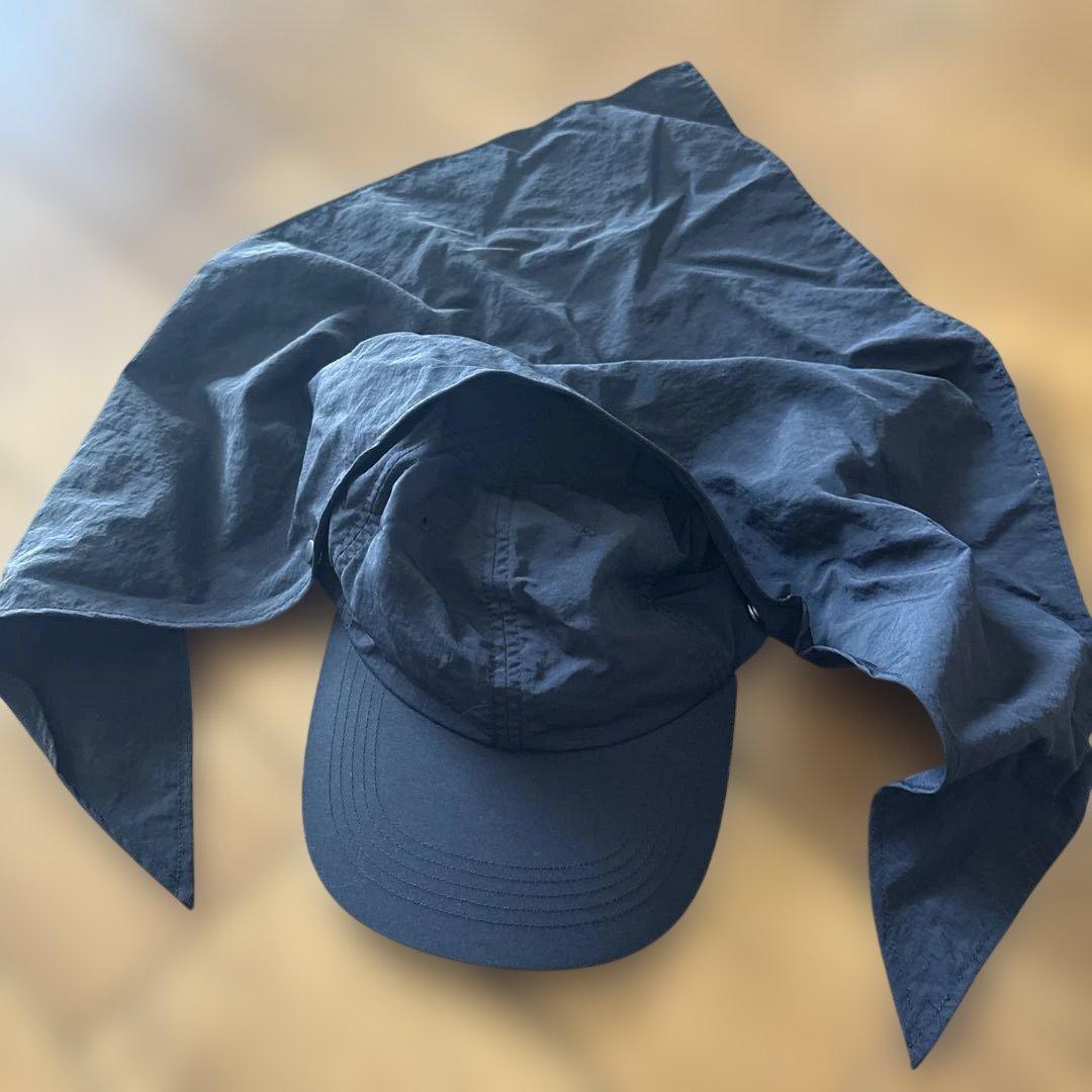 PHEENY　Nylon taffeta cap with scarf