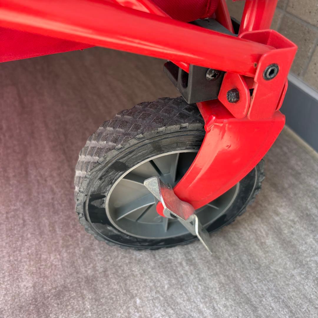 Coleman コールマン キャリーカート アウトドアワゴン　レッド　赤色