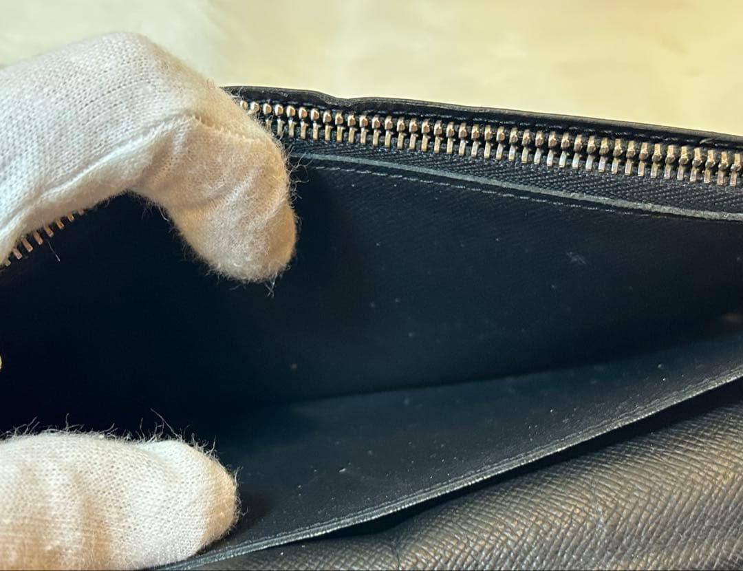 【美品】ルイヴィトン ダミエ・グラフィット ポルトフォイユブラザ 長財布