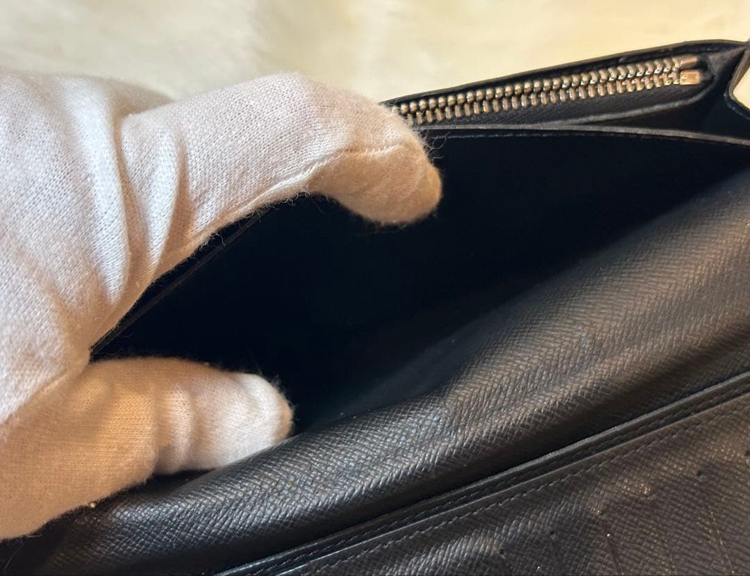 【美品】ルイヴィトン ダミエ・グラフィット ポルトフォイユブラザ 長財布