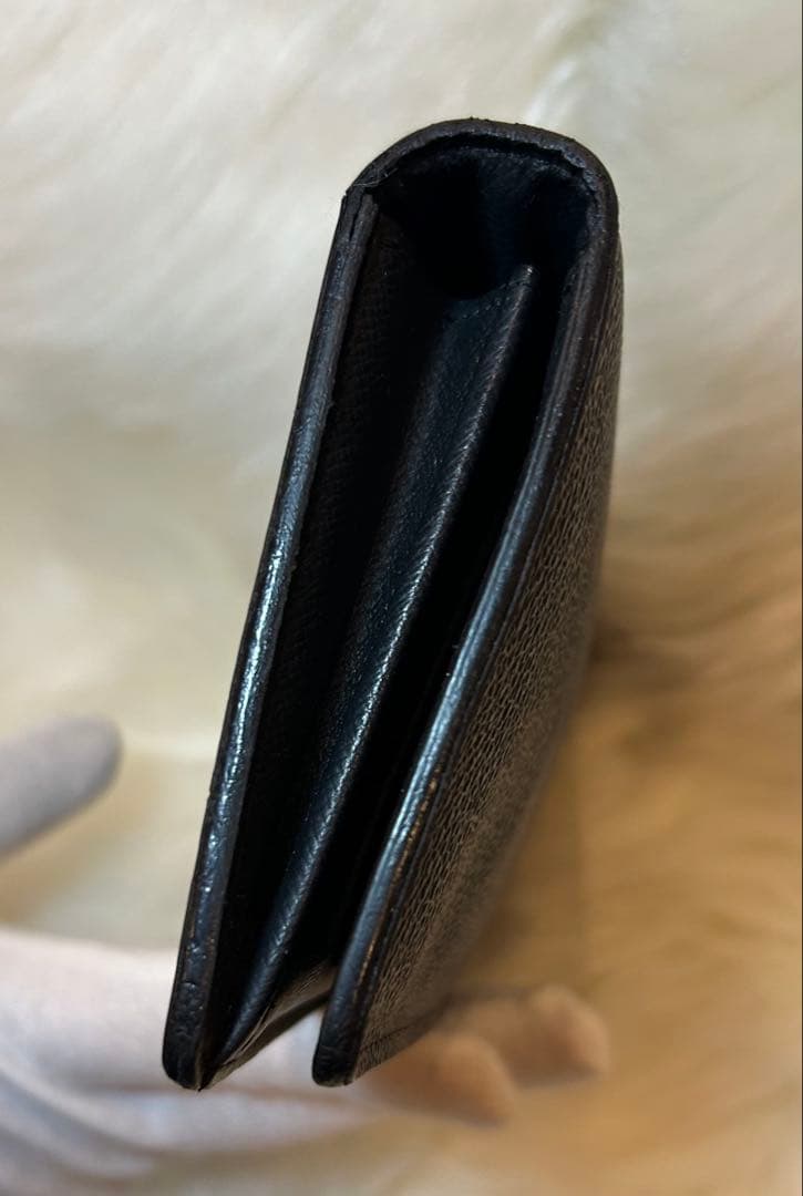 【美品】ルイヴィトン ダミエ・グラフィット ポルトフォイユブラザ 長財布