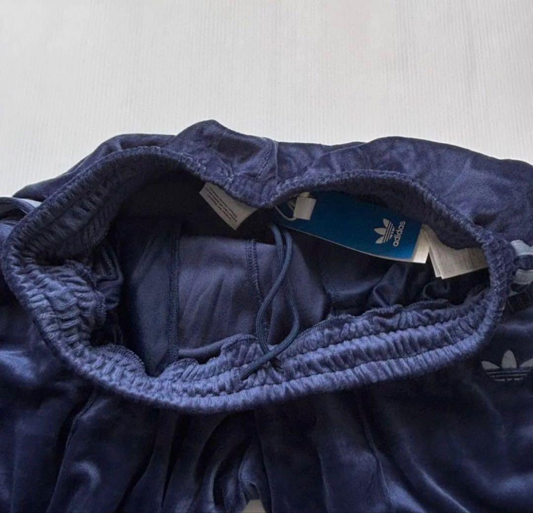 新品 adidas originals アディダス L トラックパンツ ベロア