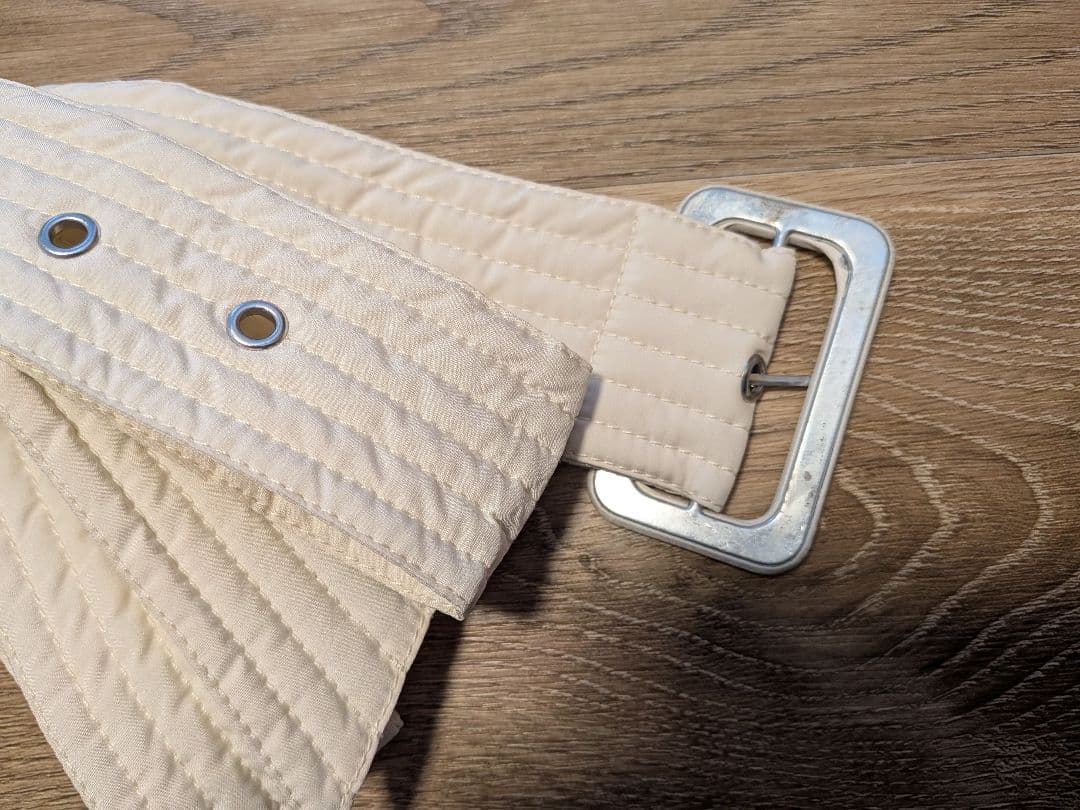 ルイルエブティック　M ロングダウンコート 白