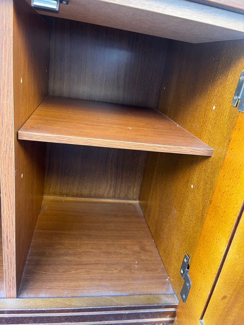 ✿Karimoku✿カリモク コロニアル 花台 収納棚 レトロモダン家具