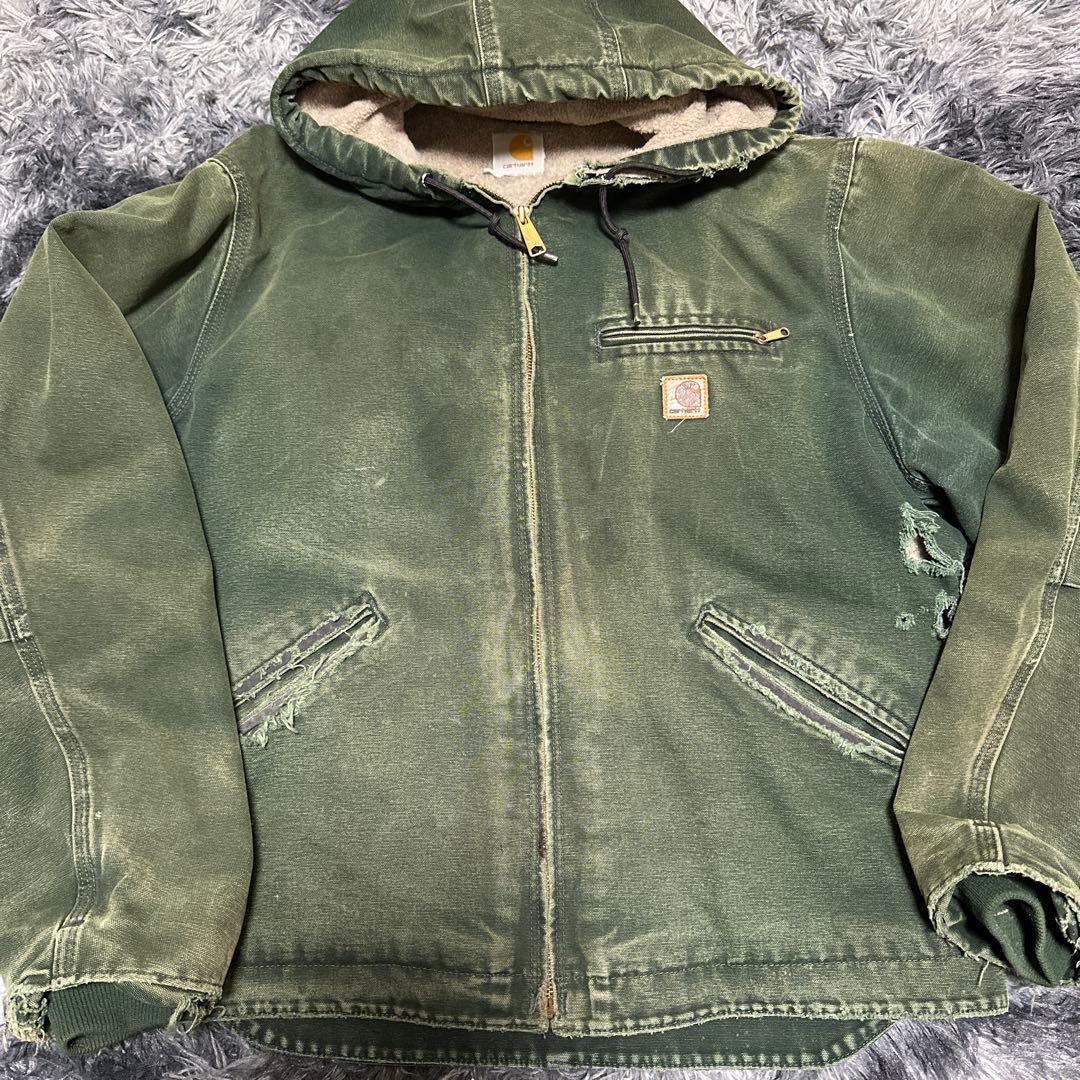 [希少カラー]Carhartt アクティブジャケットグリーン名作