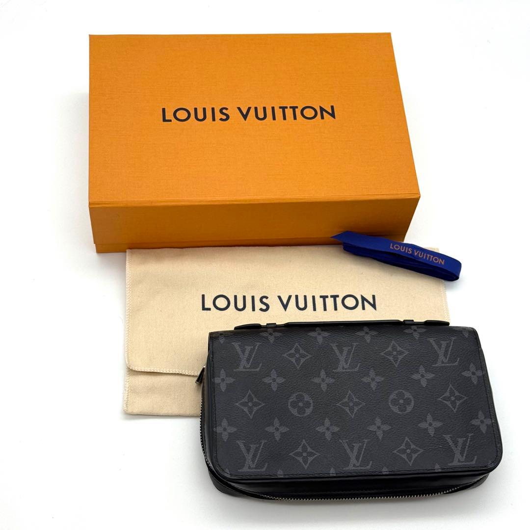 使用わずか✨ルイヴィトン モノグラム エクリプス ジッピーXL 長財布 P55