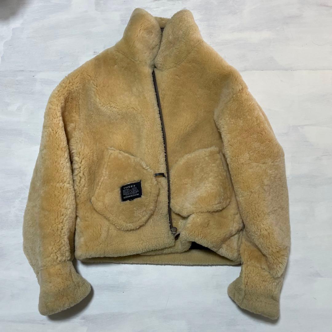 ビンテージ B-6 SHEEPSKIN ムートンジャケット　フライト