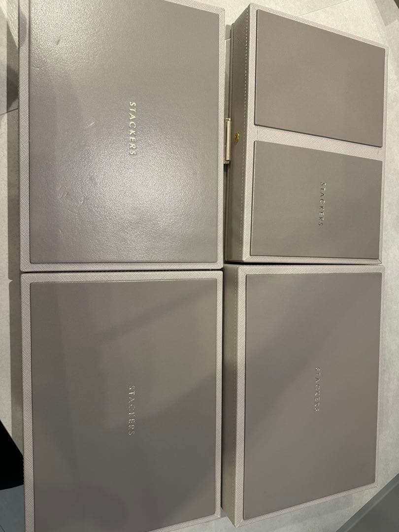 STACKERS アクセサリーケース　グレージュ