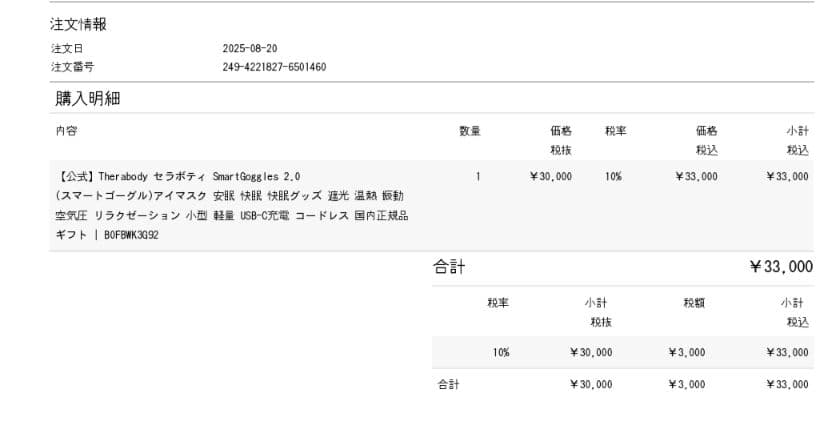 Therabody SmartGoggles 2 スマートゴーグル セラボディ