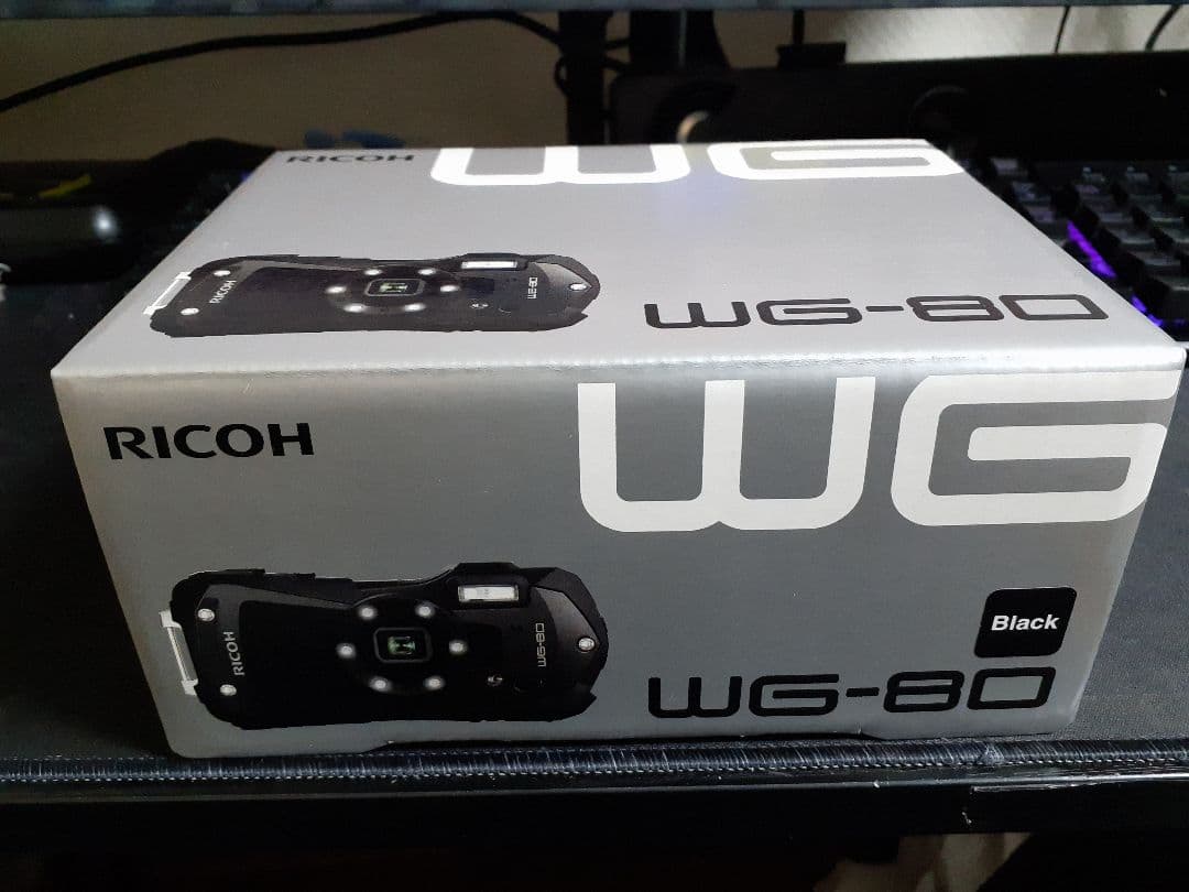 【新品未開封】RICOH WG-80 コンパクトデジタルカメラ Black