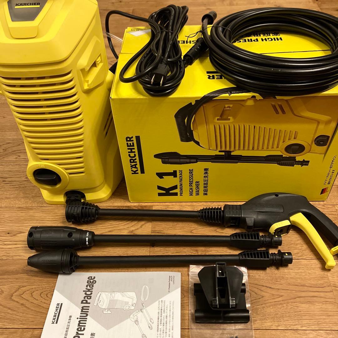 KARCHER K1 高圧洗浄機 本体 プレミアムパッケージ