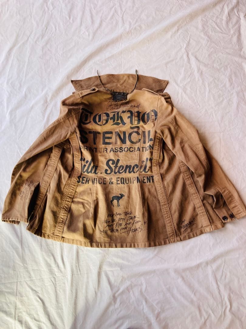 希少 Share Spiritステンシルアートシャツ レディース S