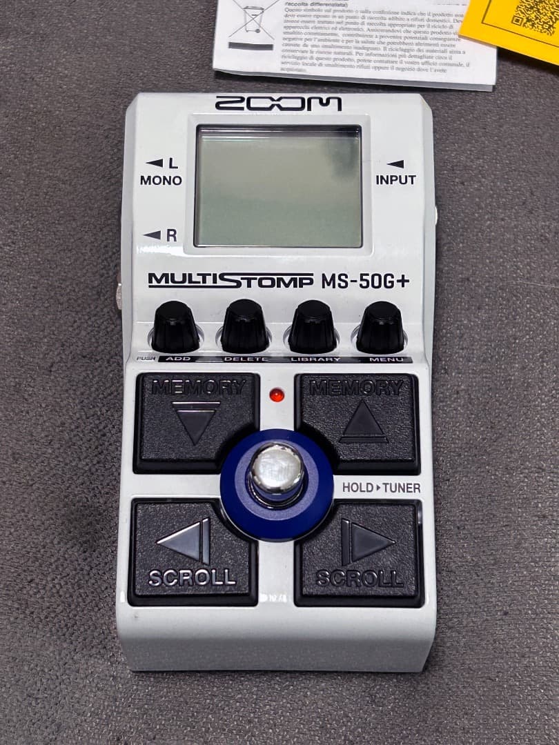 【ZOOM】 MS50G+　美品