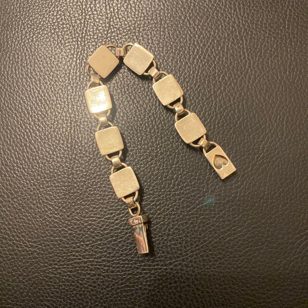 ヴィンテージ　インディアン　ターコイズ　シルバー　925 ブレスレット