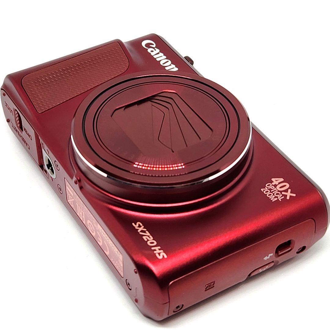 【美品】 Canon PowerShot SX720 hs レッド 動作品