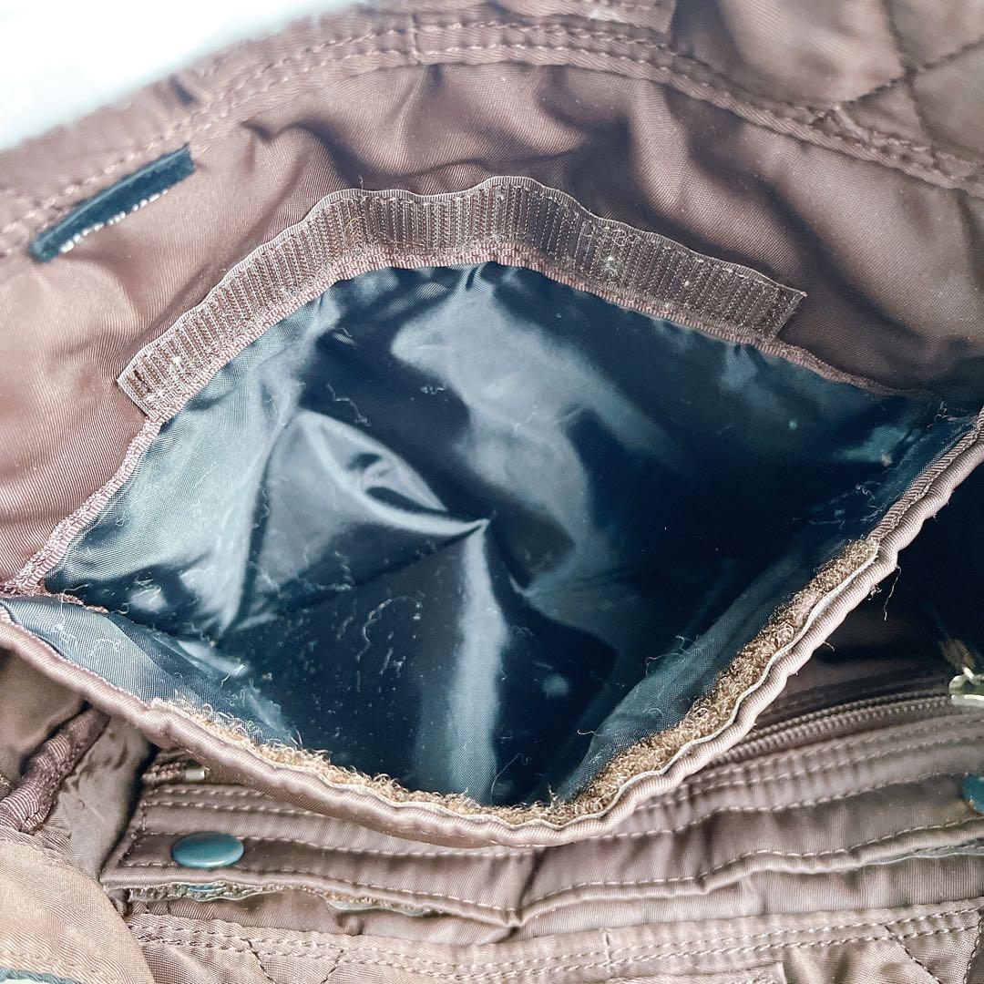 ポーター CREAM トートバッグ ポーチ付 黒 ナイロン ハンド ナイロン