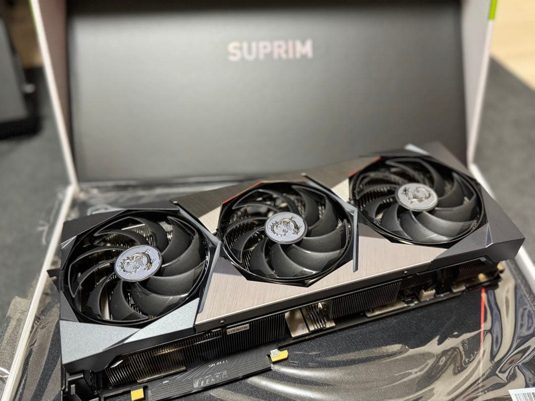 グラフィックボード・グラボ・ビデオカード MSI GeForce RTX 3080 Ti SUPRIM X