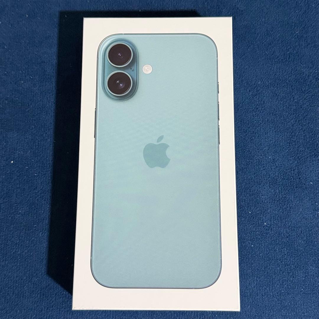 【美品】iPhone16 128GB ティール SIMフリー