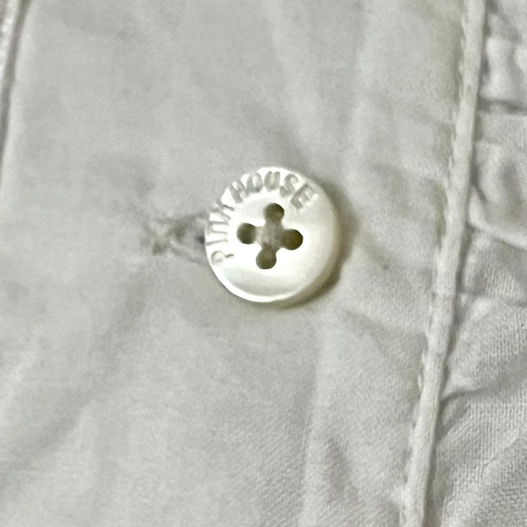 PINK HOUSE ピンクハウス フリル リボン ボウタイブラウス