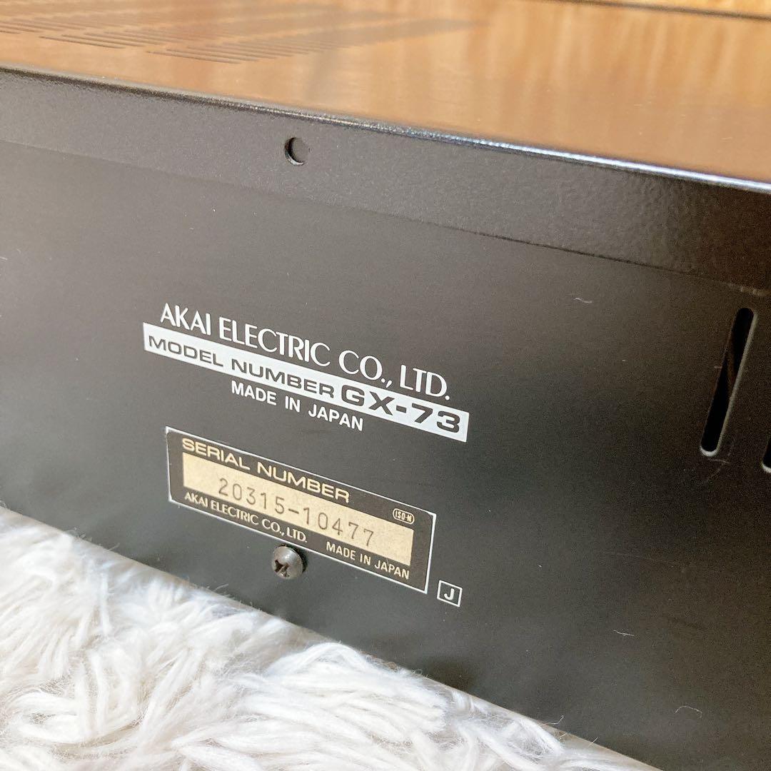 akai GX-73 カセットデッキ