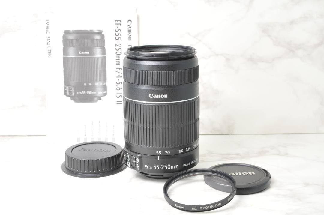 望遠レンズ⭐️Canon EF-S 55-250mm IS Ⅱ キャノン ズーム