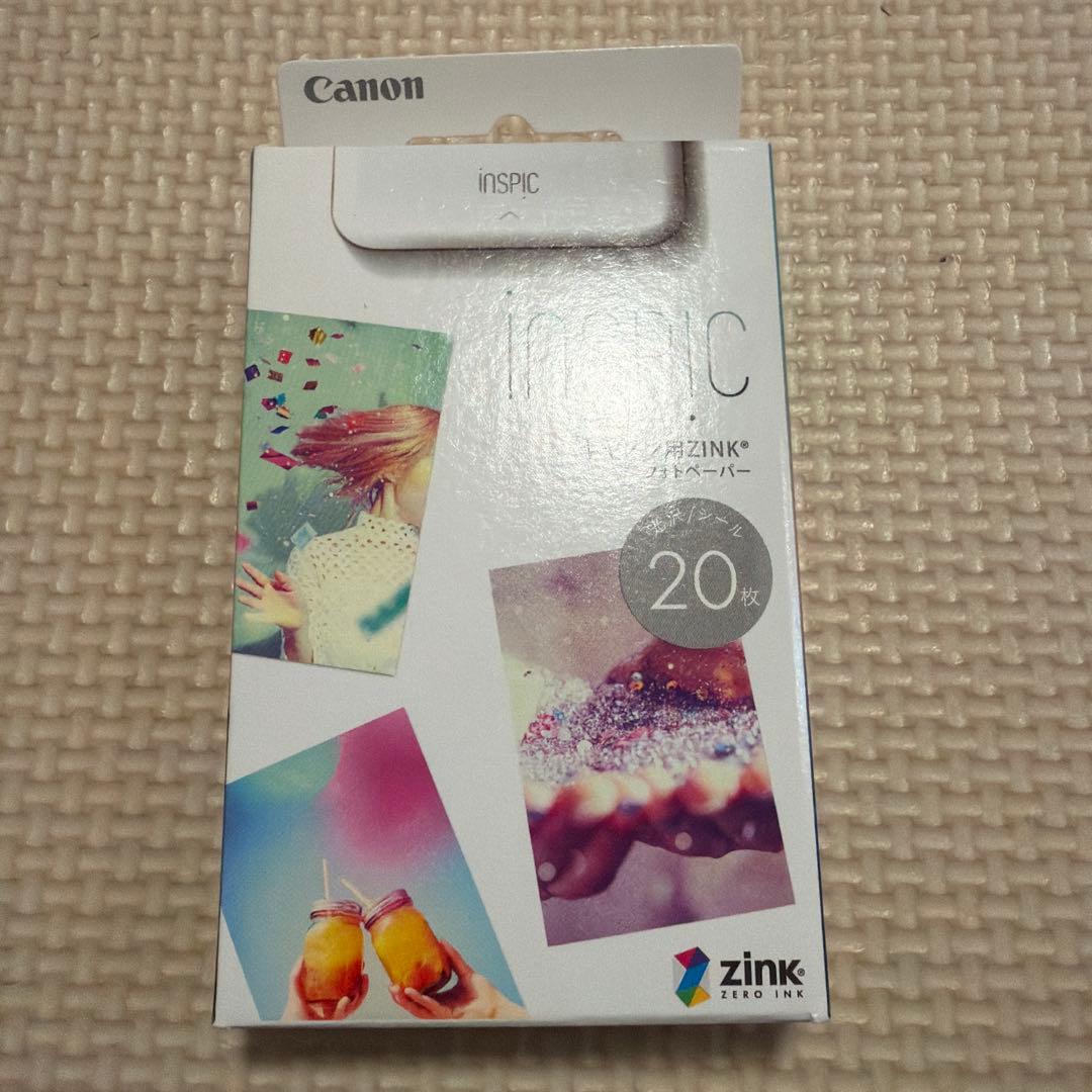 Canon inSPIC プリンター 本体 + ZINK用紙 20枚
