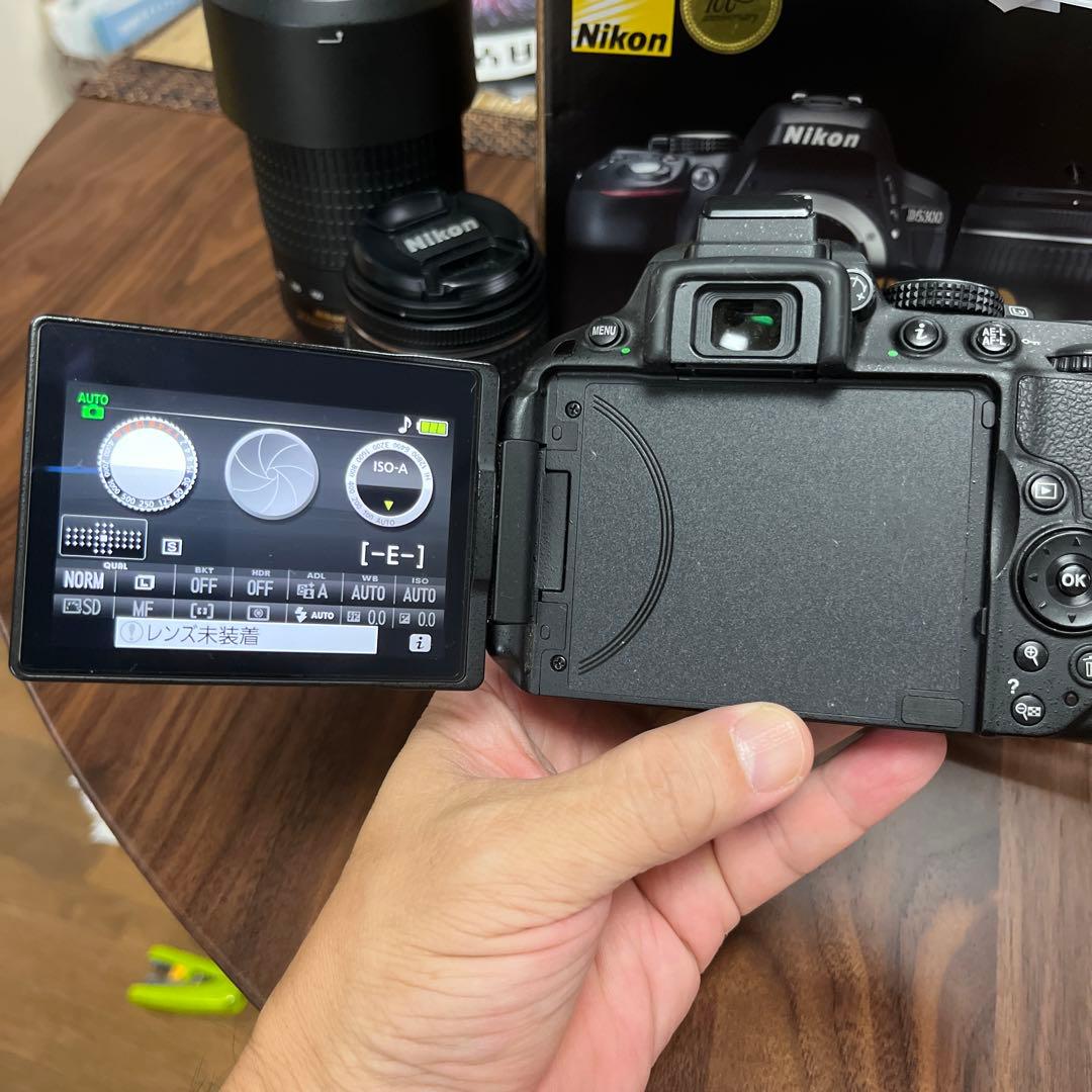 【超美品】　Nikon D5300 デジタル一眼レフカメラ レンズ3本セット