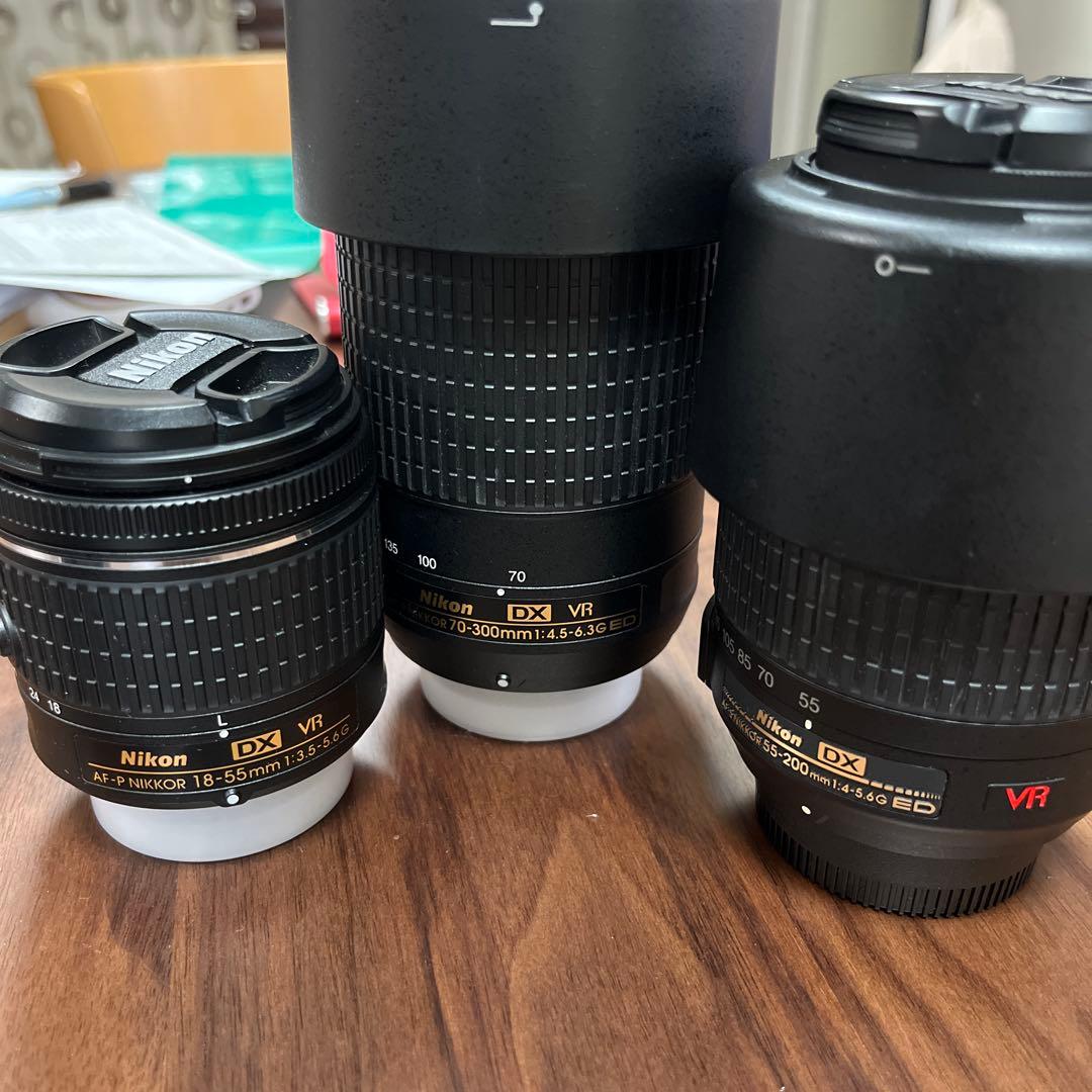 【超美品】　Nikon D5300 デジタル一眼レフカメラ レンズ3本セット