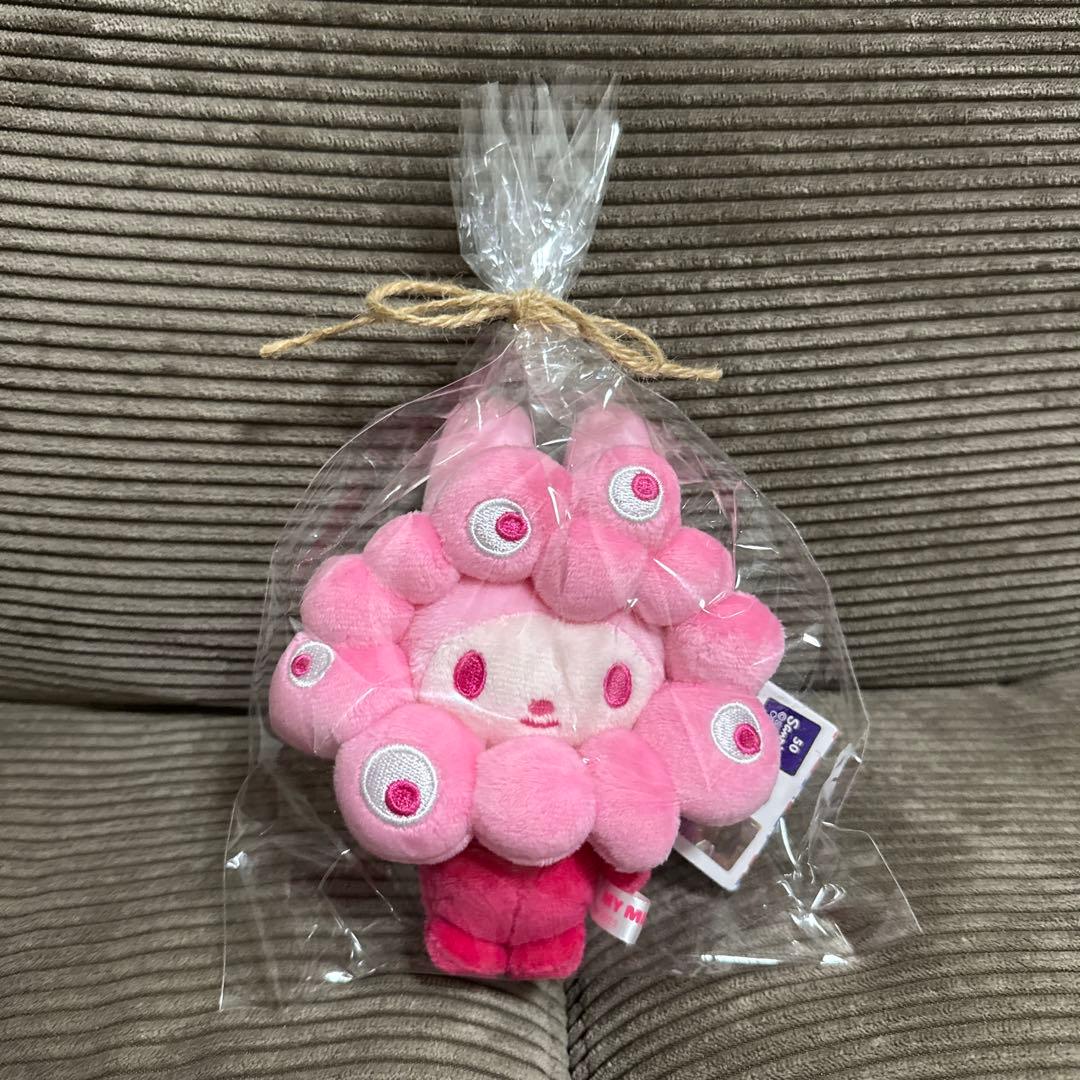 サンリオ ミャクミャクなりきりぬいぐるみ BC 推しカラー　カラビナ マイメロ