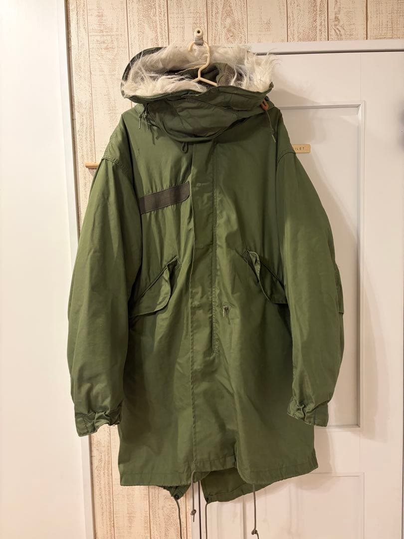 美品 SMALL フルセット US M65 フィッシュテールパーカー 米軍実物