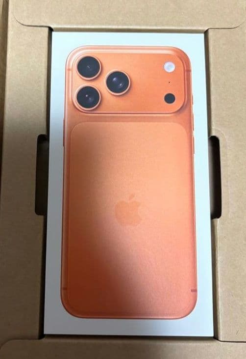 新品未開封 iPhone17Pro 256GB コズミックオレンジ国内版