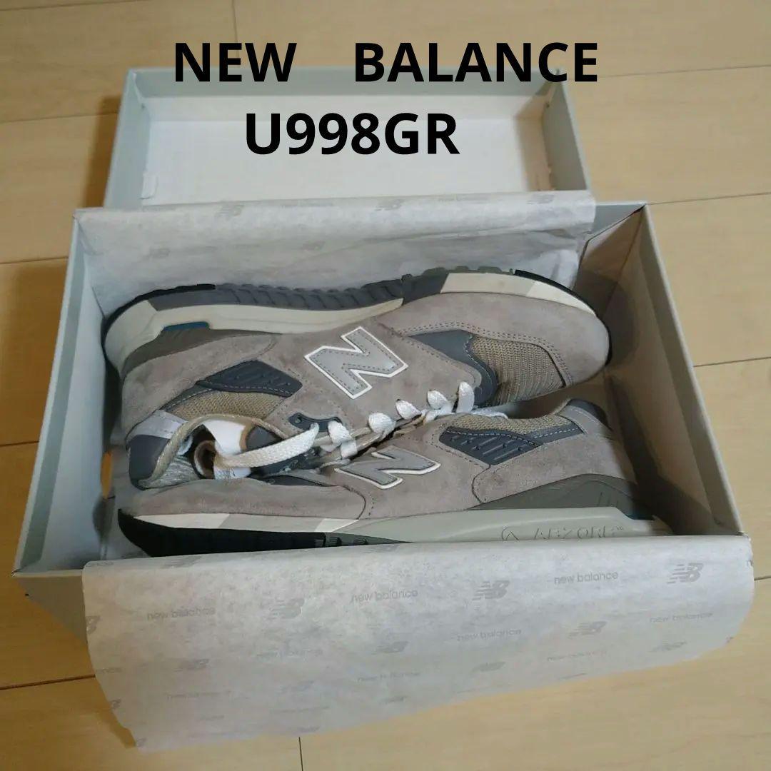 ニューバランス　U998GR new balance 990 996