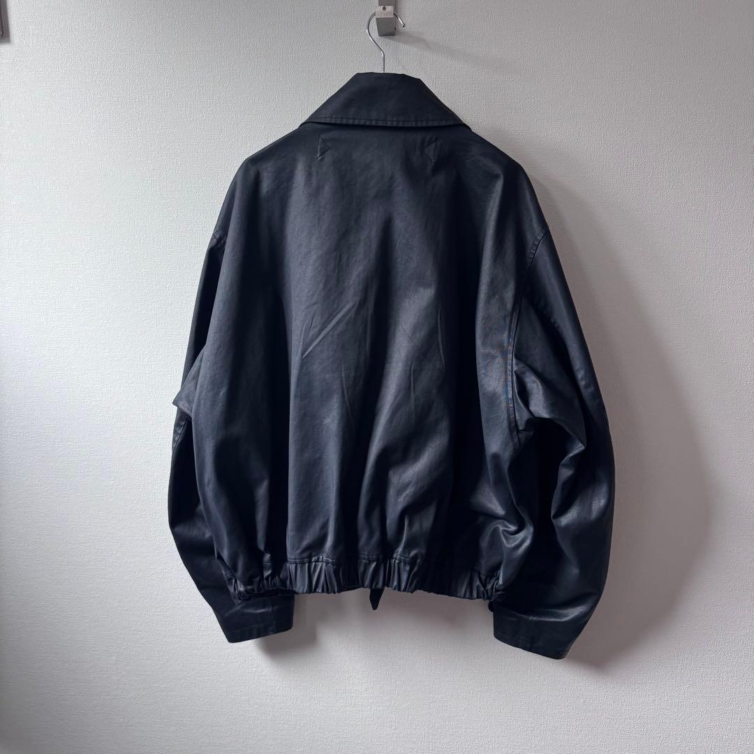 UOMO掲載 LEMAIRE BOXY BLOUSONミッドナイトグリーン L