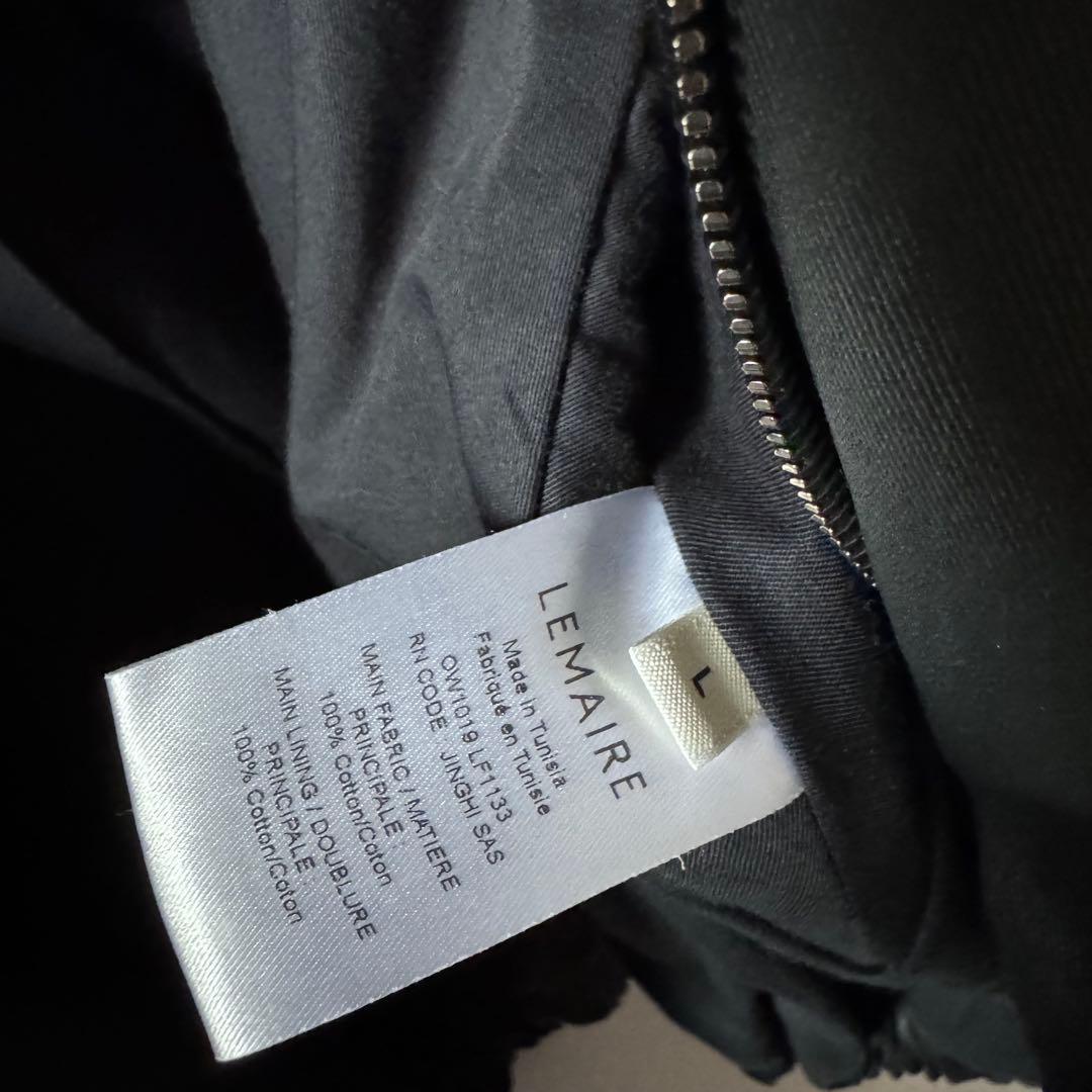 UOMO掲載 LEMAIRE BOXY BLOUSONミッドナイトグリーン L