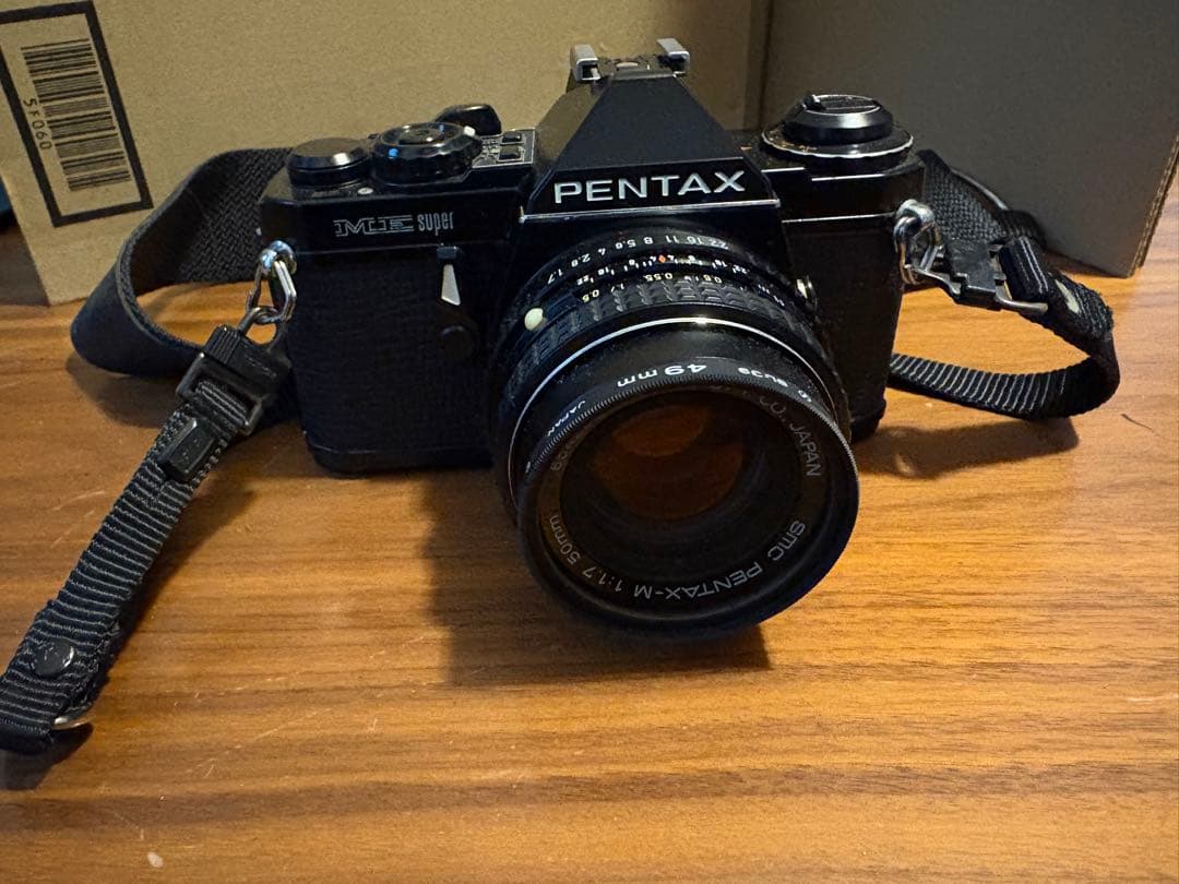 ‪『昭和レトロ』ペンタックス MEスーパー‪ PENTAX BLACK BODY