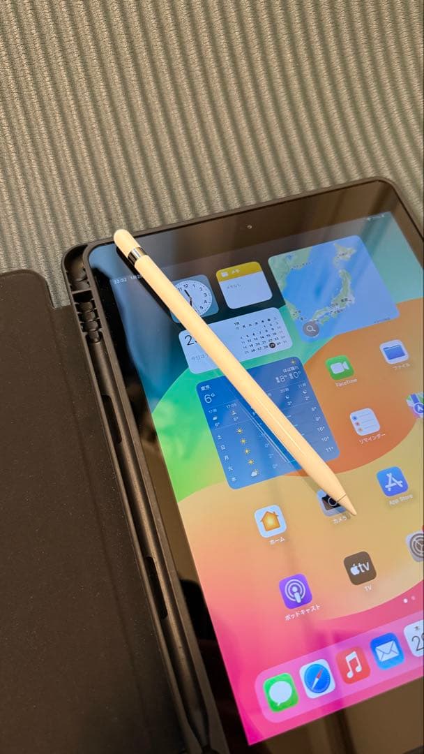 アップル iPad 第7世代 WiFi 32GB スペースグレイ 付属品あり