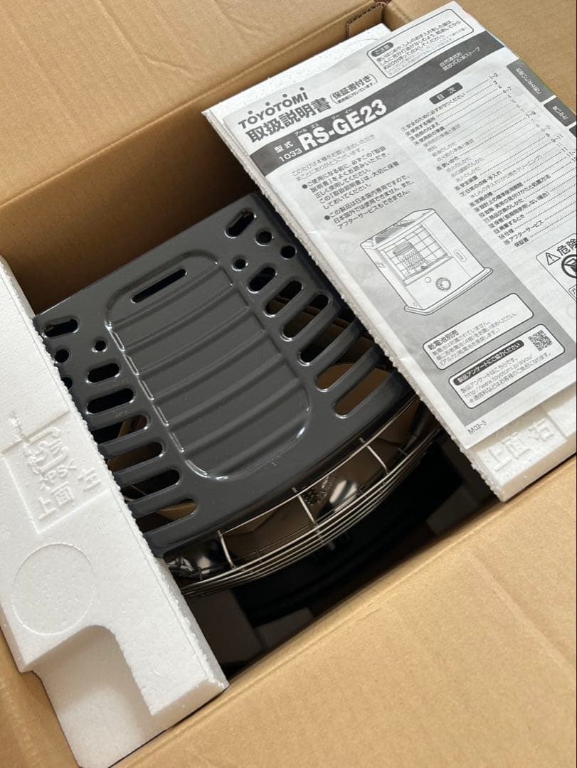 トヨトミ GEAR MISSION RS-GE23 ストーブ