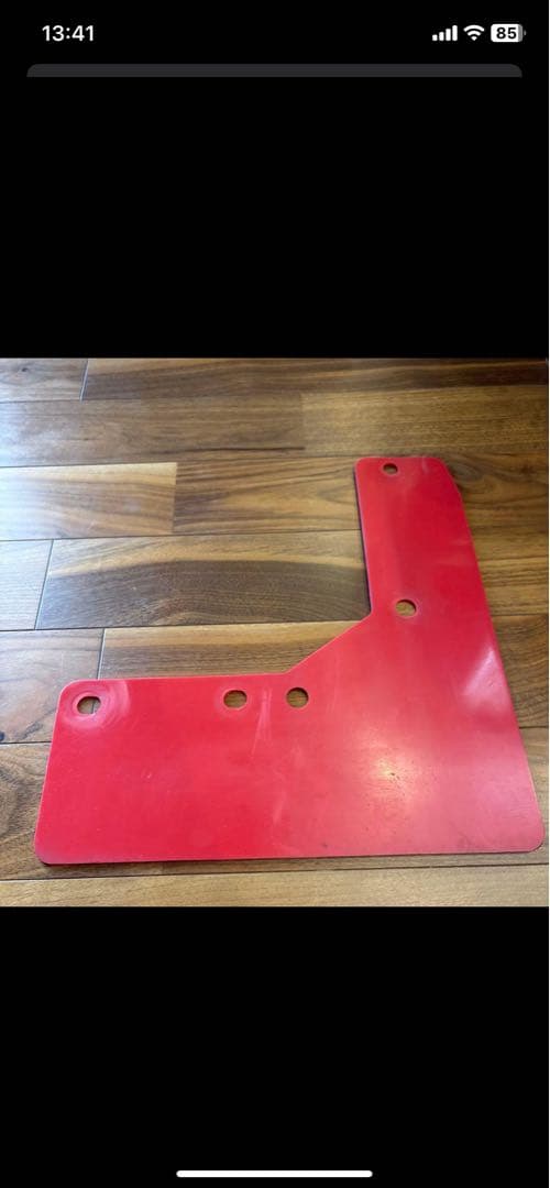 TRD 赤 マッドフラップ 4枚セット