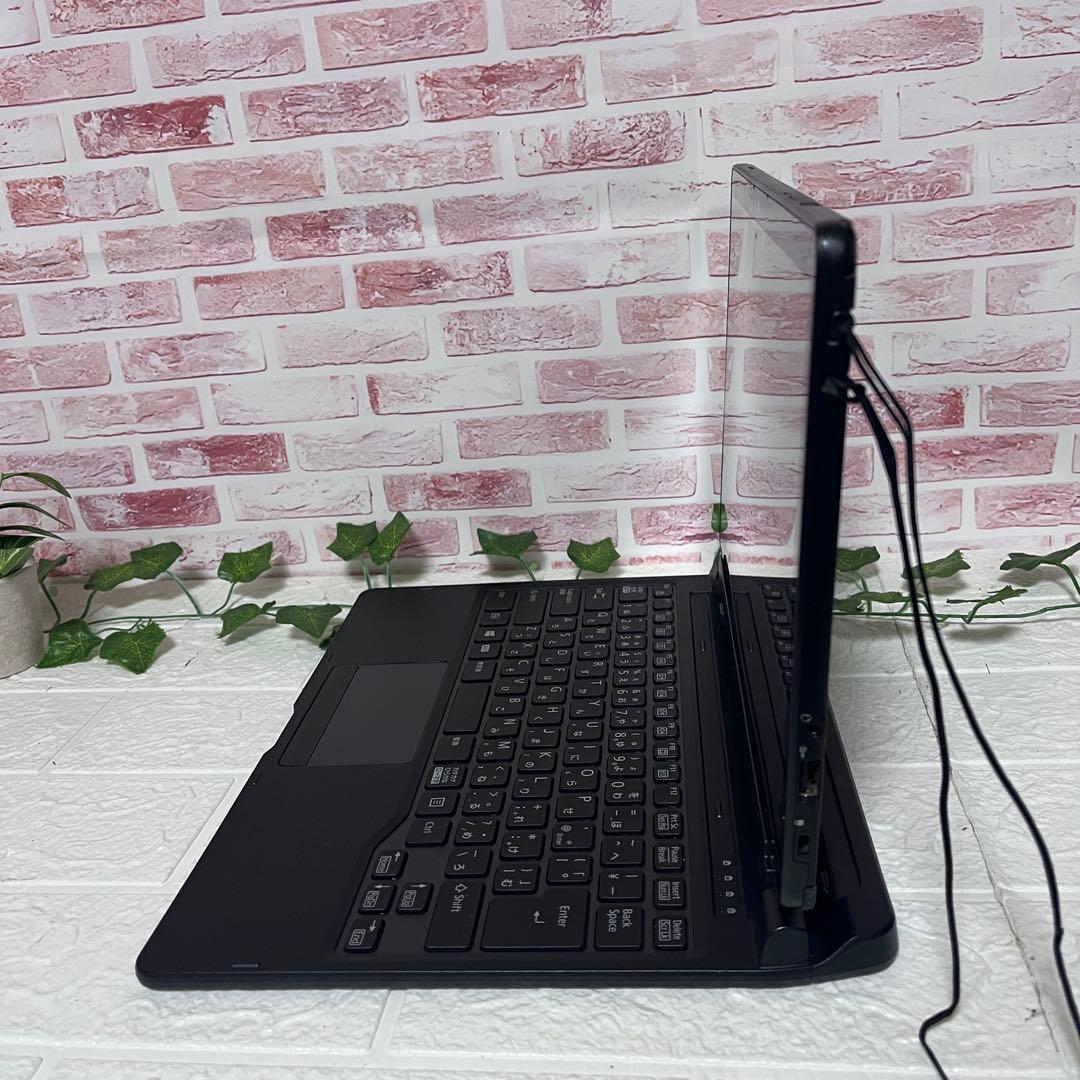 ★タッチパネル美品 SSD128GB メモリ8GB★Q738/SB PC166