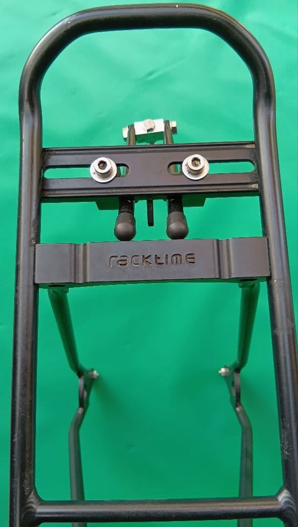 【値下げ中】ラックタイム製リアキャリアと　トランクバッグセット KHS F20R