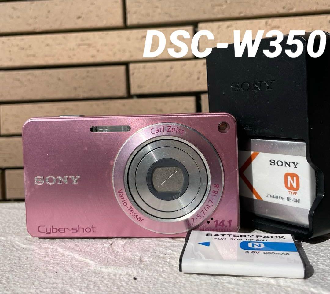 実写美⭕️【動作確認済】SONY Cyber−Shot DSC-W350